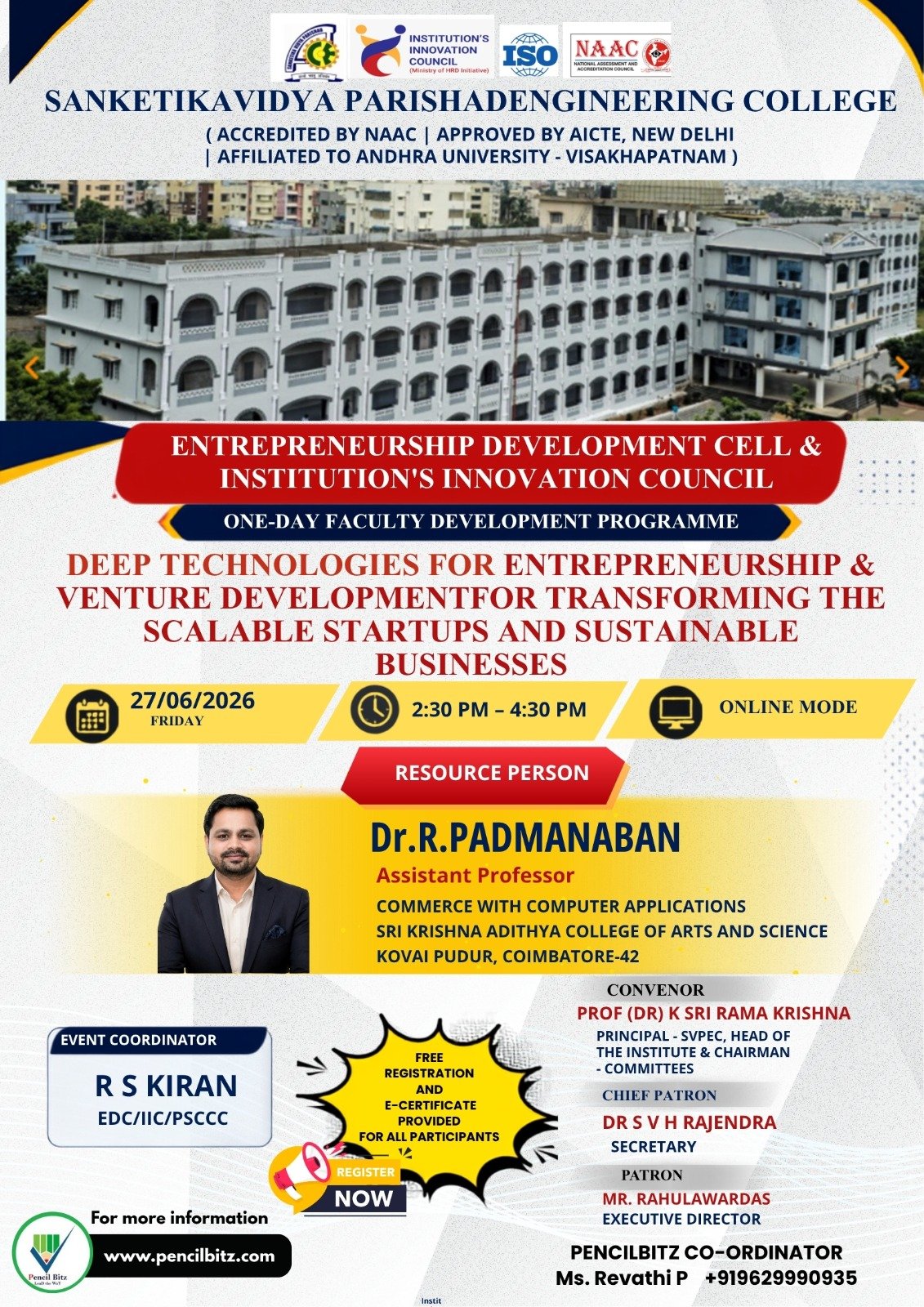 Sanketika Vidya Parishad Engineering College  